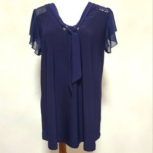Navy Blouse